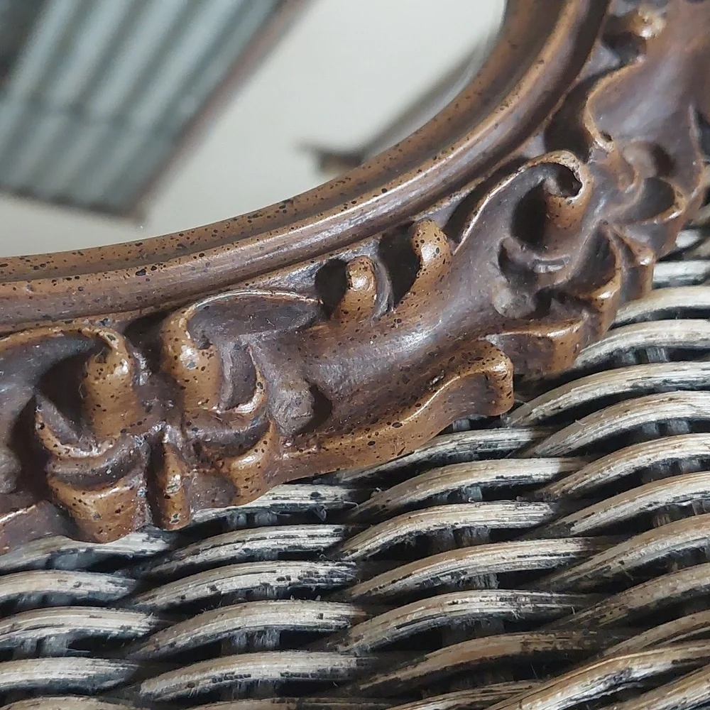 Vintage Syroco Art Mirror